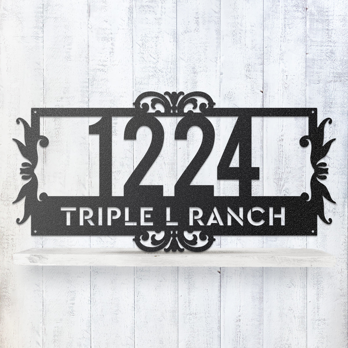 2 Line Address Monogram - RealSteel Center