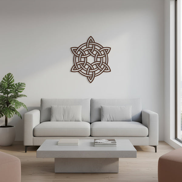 Celtic Knot Symbols Metal Wall Art – Timeless Celtic Symbols | Made in USA