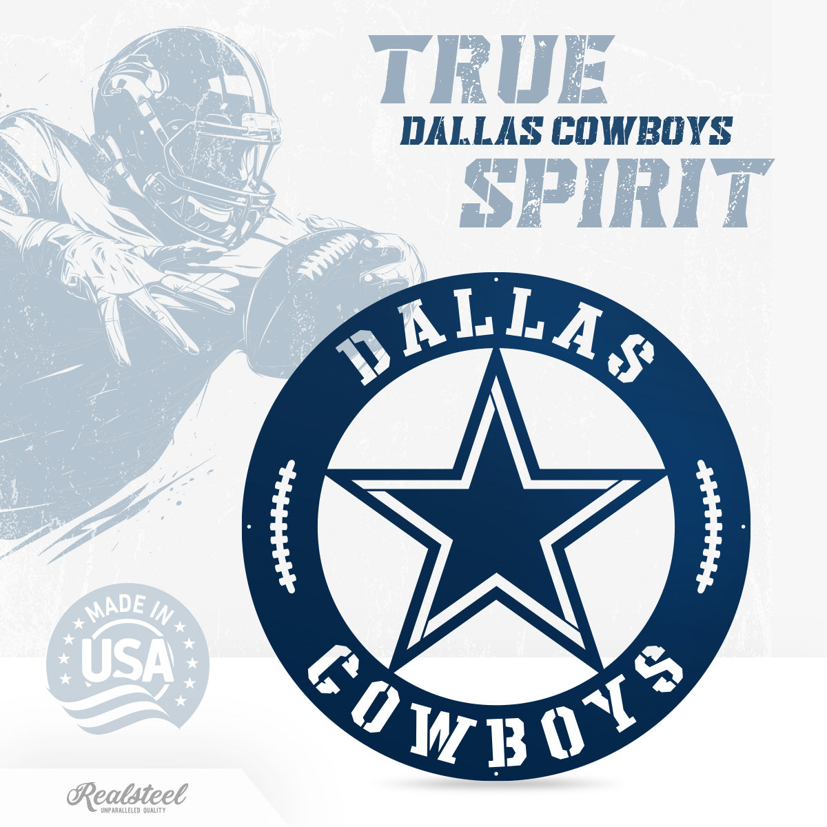 Show Your Love for the Dallas Cowboy Sign