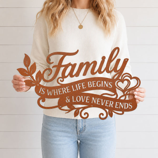 Family Life Love Wall Decor