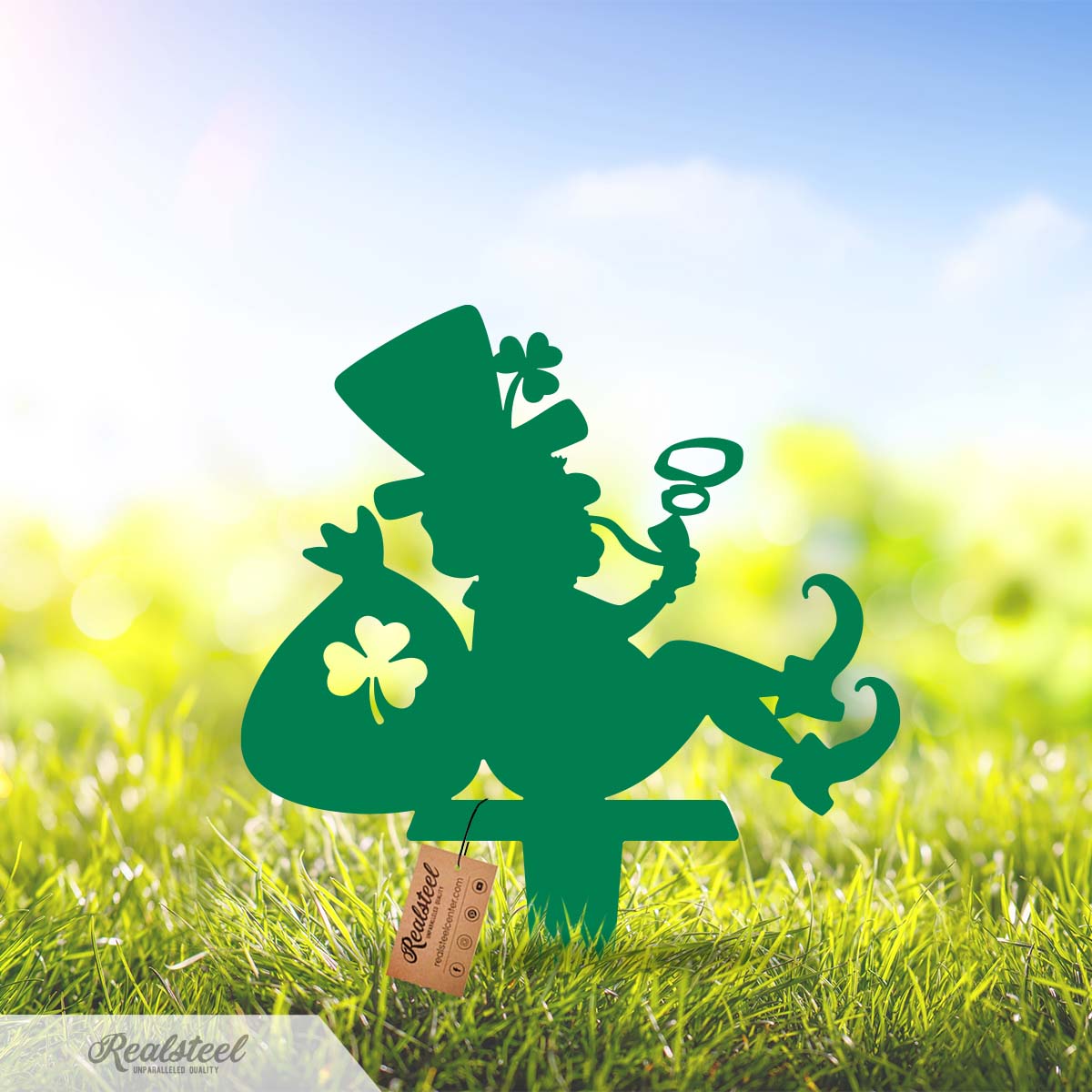 Leprechaun O Uomo Irlandese Con I Baffi E Barba Per Il Pub Di Giorno Della St 706355