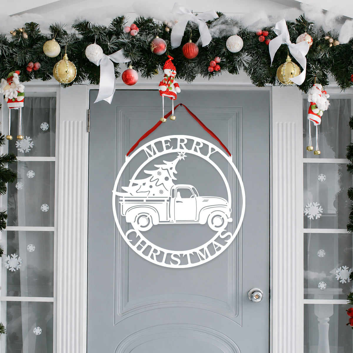 Truck Hauling Christmas Tree - RealSteel Center