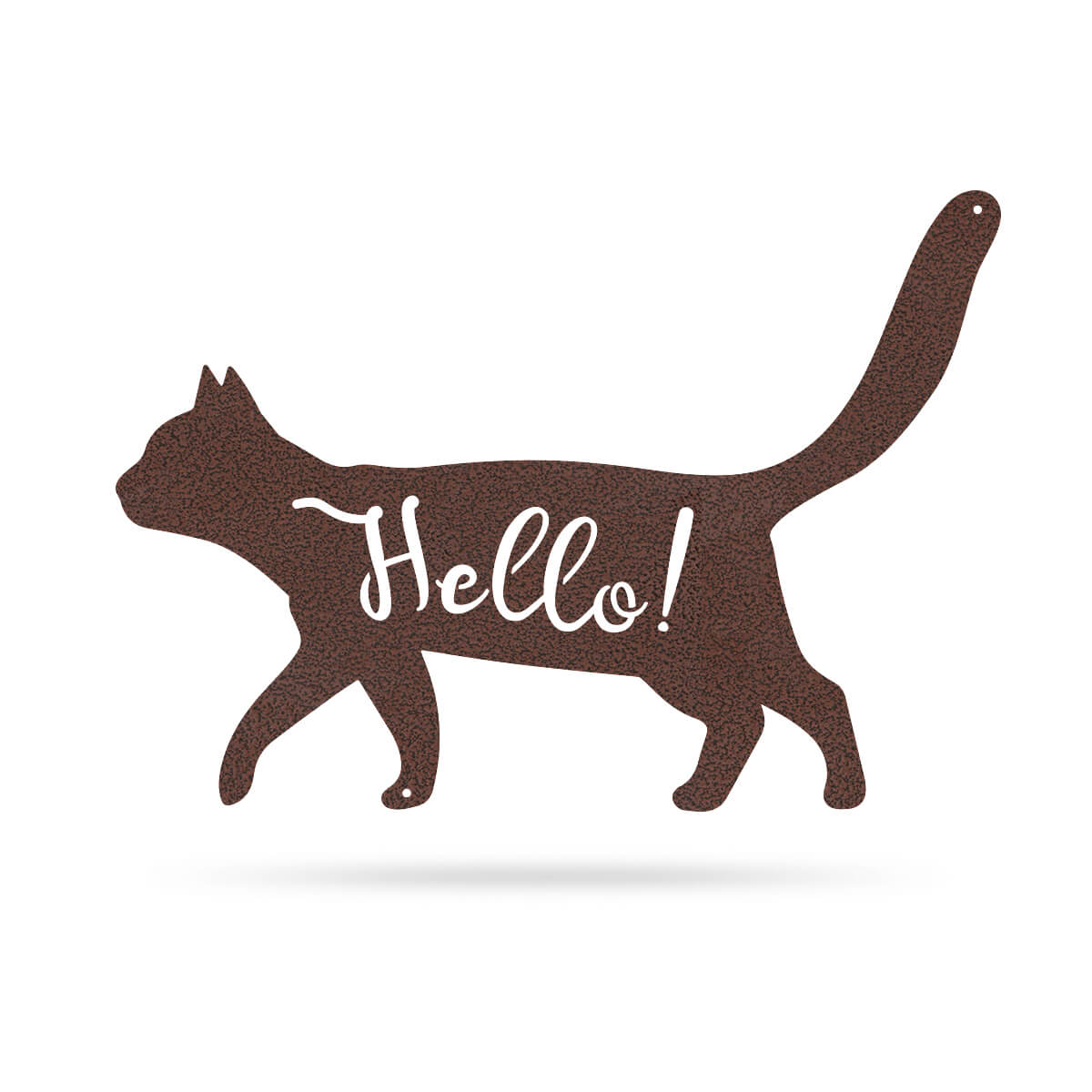 Friendly Cat Wall Art 12.5"x18" / Penny Vein - RealSteel Center