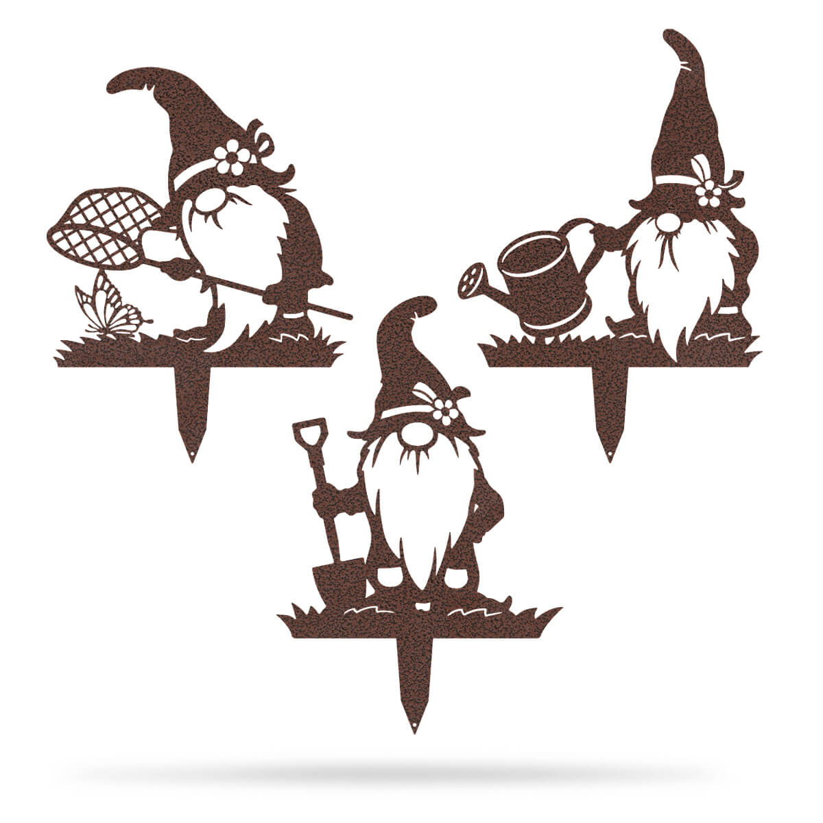 Garden Art - Gnomes Gardening Pack Assorted / Penny Vein - RealSteel Center