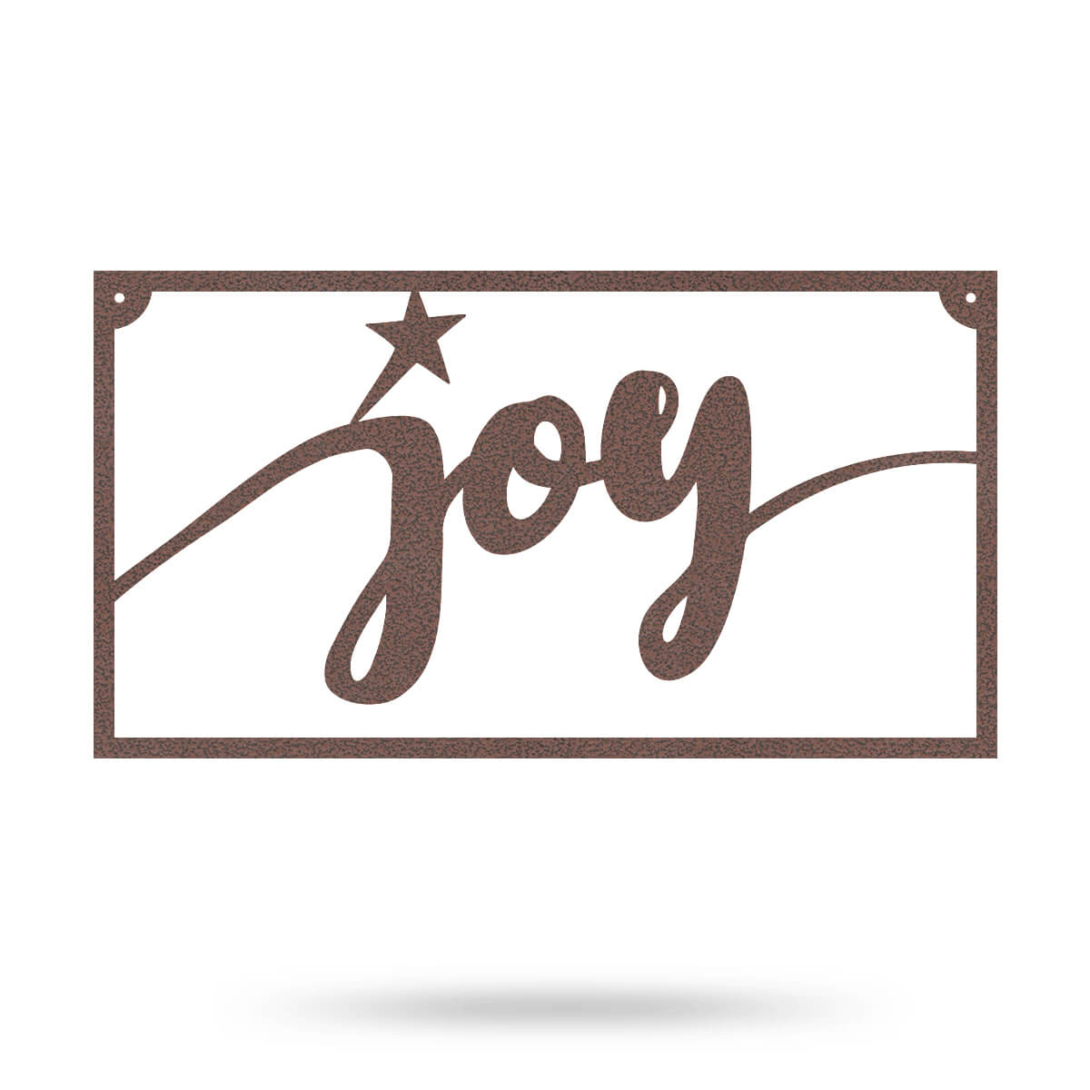 Joy Metal Sign 8"x15" / Penny Vein - RealSteel Center