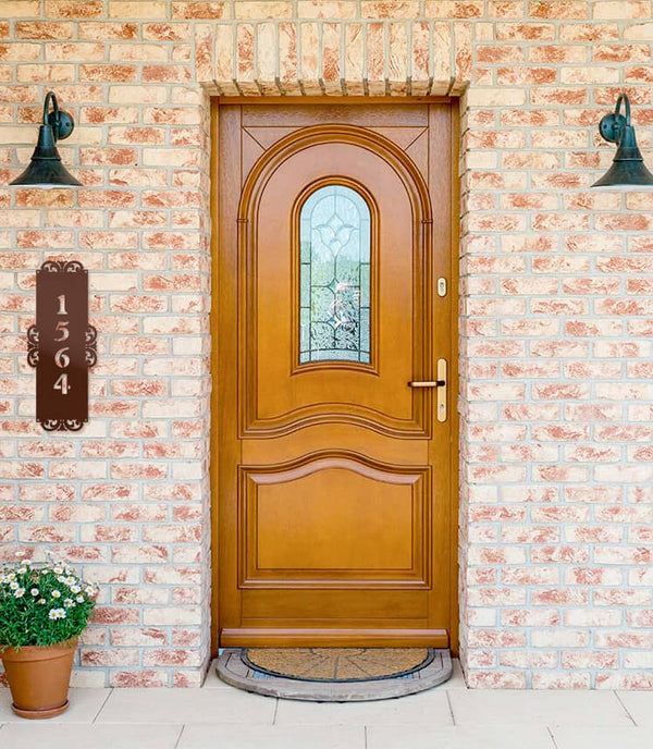 Fancy-Vertical Number Monogram - RealSteel Center