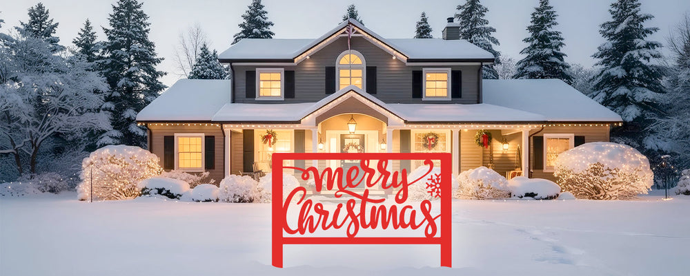 Celebrate the Holidays in Style with Christmas Metal Art