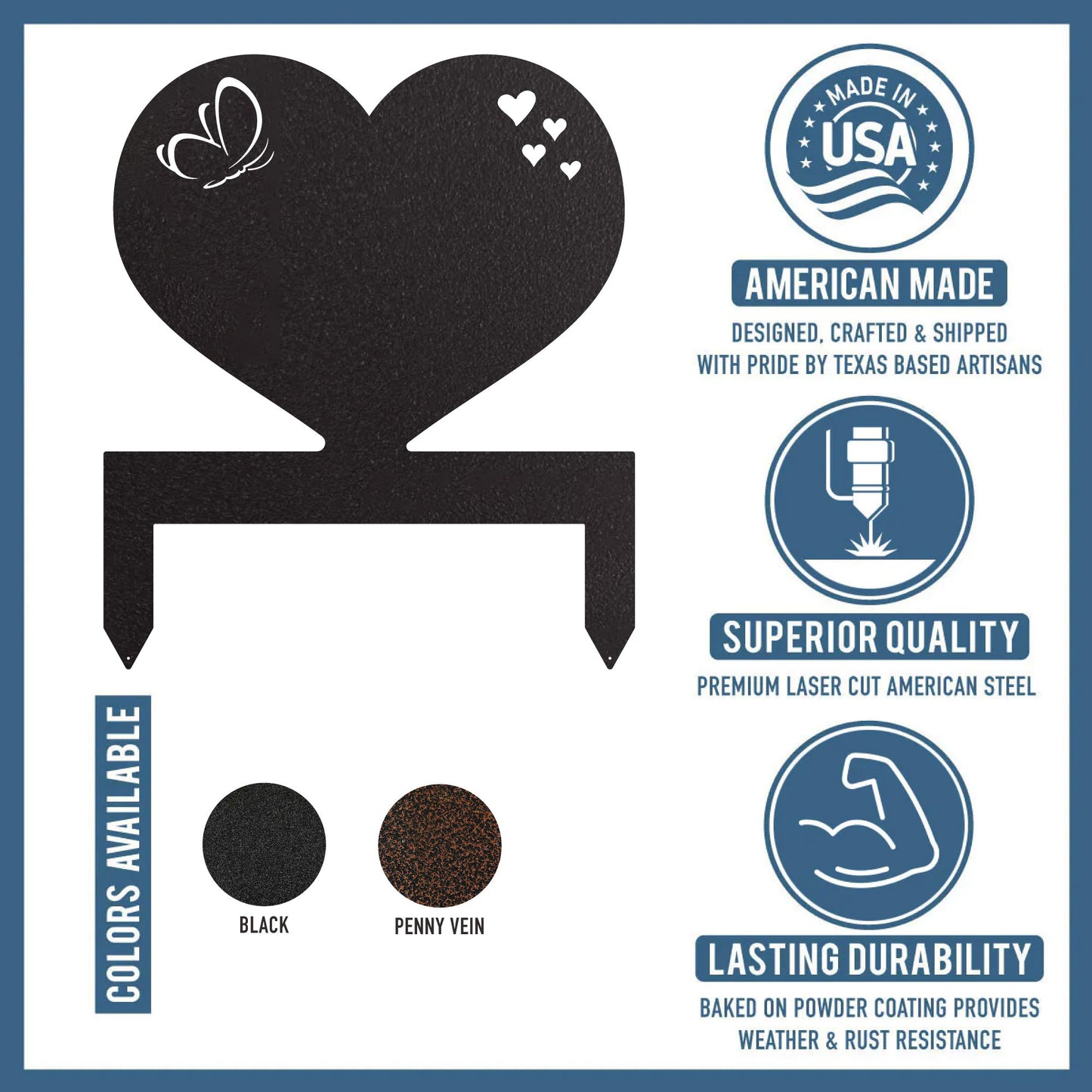 Memorial Stakes - Heart Sign - RealSteel Center