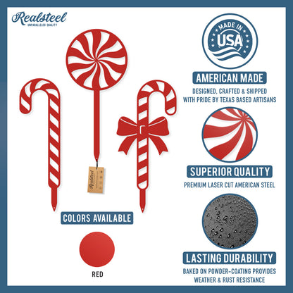 Christmas Candy Cane Stakes  - RealSteel Center
