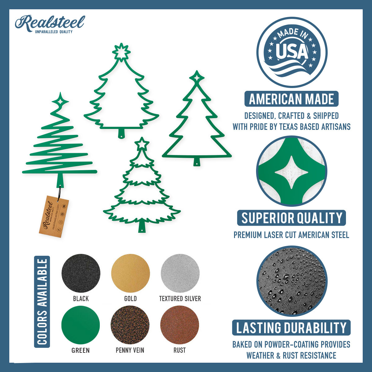 Christmas Tree Ornaments  - RealSteel Center