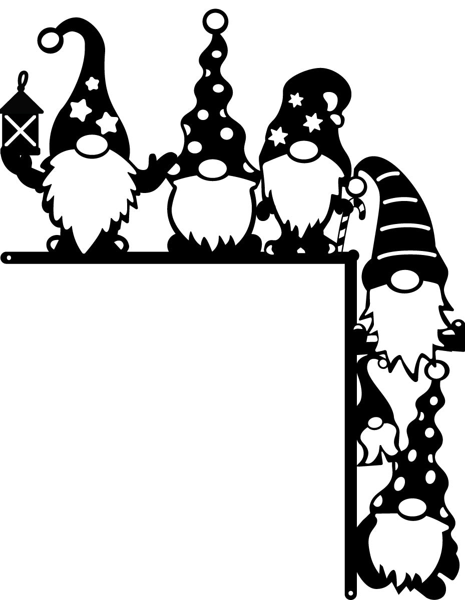 Christmas Door Corner Decor  - RealSteel Center