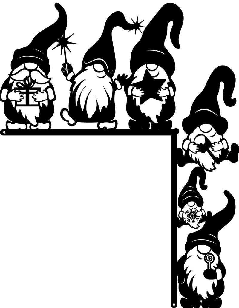 Traditional Christmas RealSteel Christmas Door Corner Decor