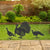Garden Art - Rustic Turkey Garden Stakes - RealSteel Center