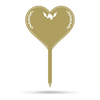 Memorial Grave Markers For Pets For Horses / Gold - RealSteel Center