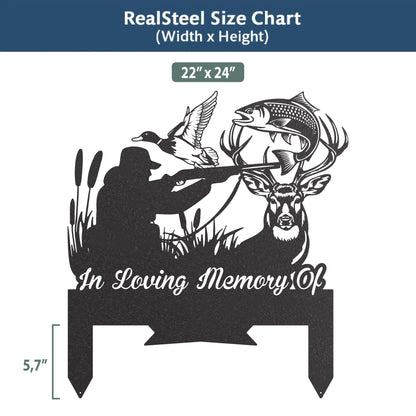 Memorial Stakes - Hunter, Fisherman & Wildlife Tribute - RealSteel Center