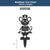 Nutcracker Christmas Garden Stakes | Holiday Outdoor Yard Art Set - RealSteel Center