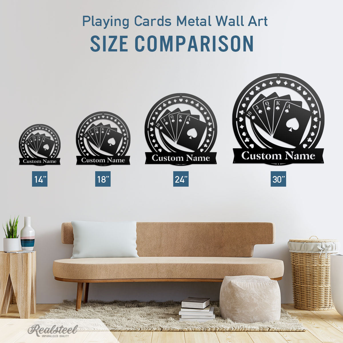 Poker Monogram - RealSteel Center