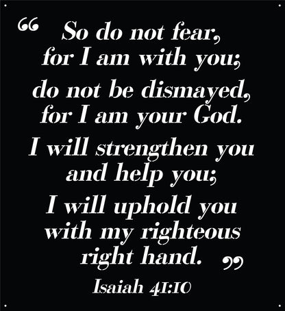 Bible Quote Wall Sign - RealSteel Center