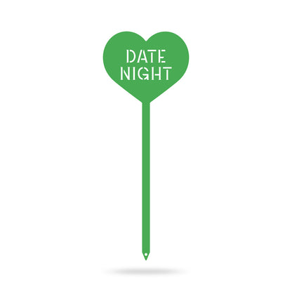 Heart Message Garden Stakes – Fun & Romantic Yard Decor