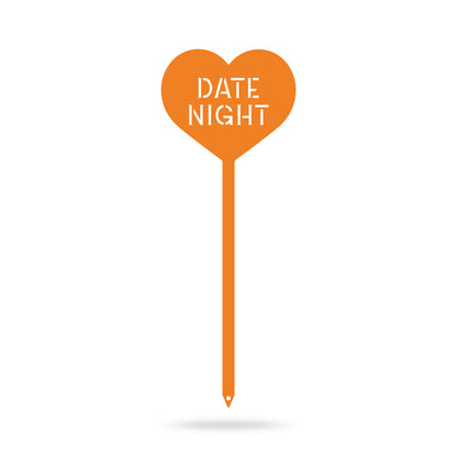Heart Message Garden Stakes – Fun & Romantic Yard Decor