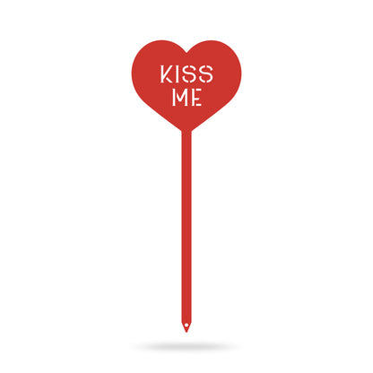 Heart Message Garden Stakes – Fun & Romantic Yard Decor