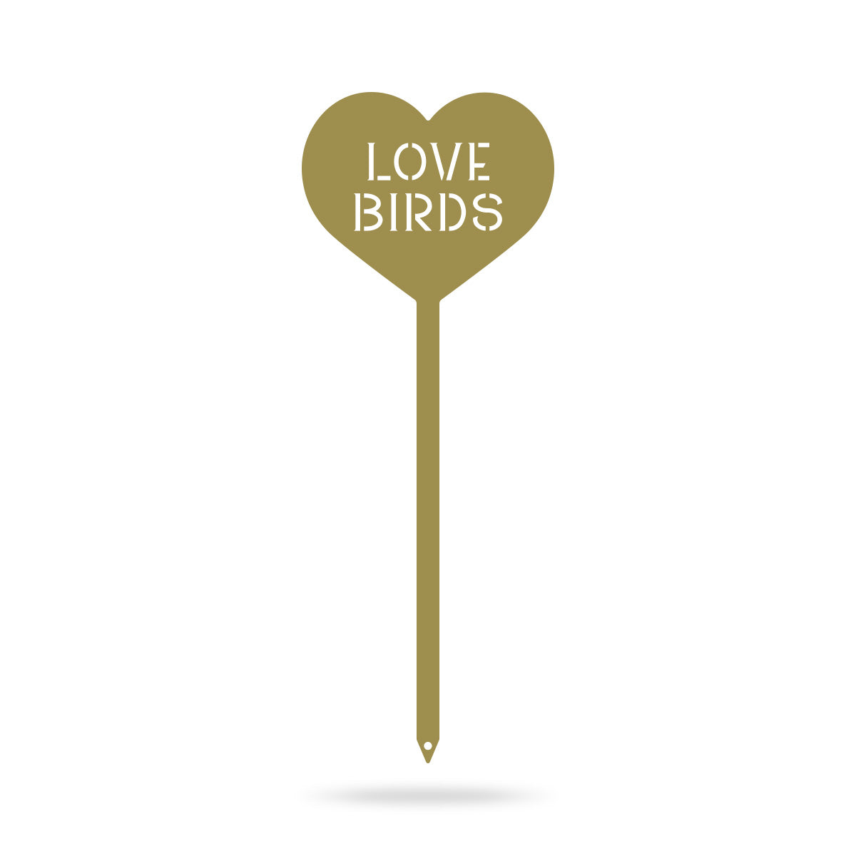 Heart Message Garden Stakes – Fun & Romantic Yard Decor