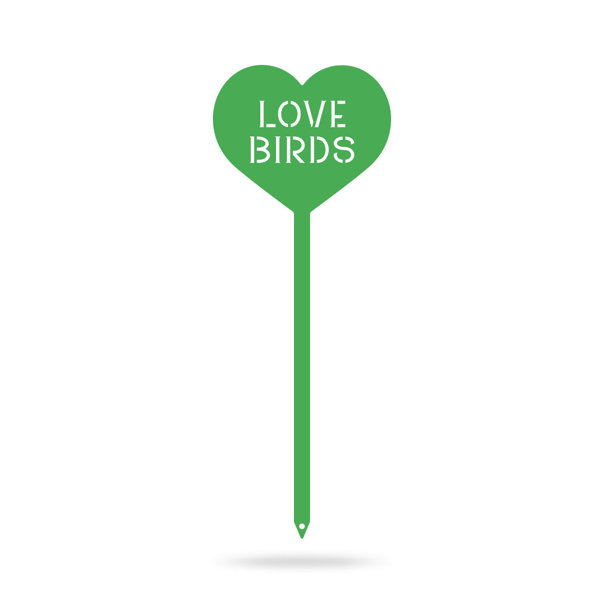 Heart Message Garden Stakes – Fun & Romantic Yard Decor