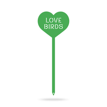 Heart Message Garden Stakes – Fun & Romantic Yard Decor