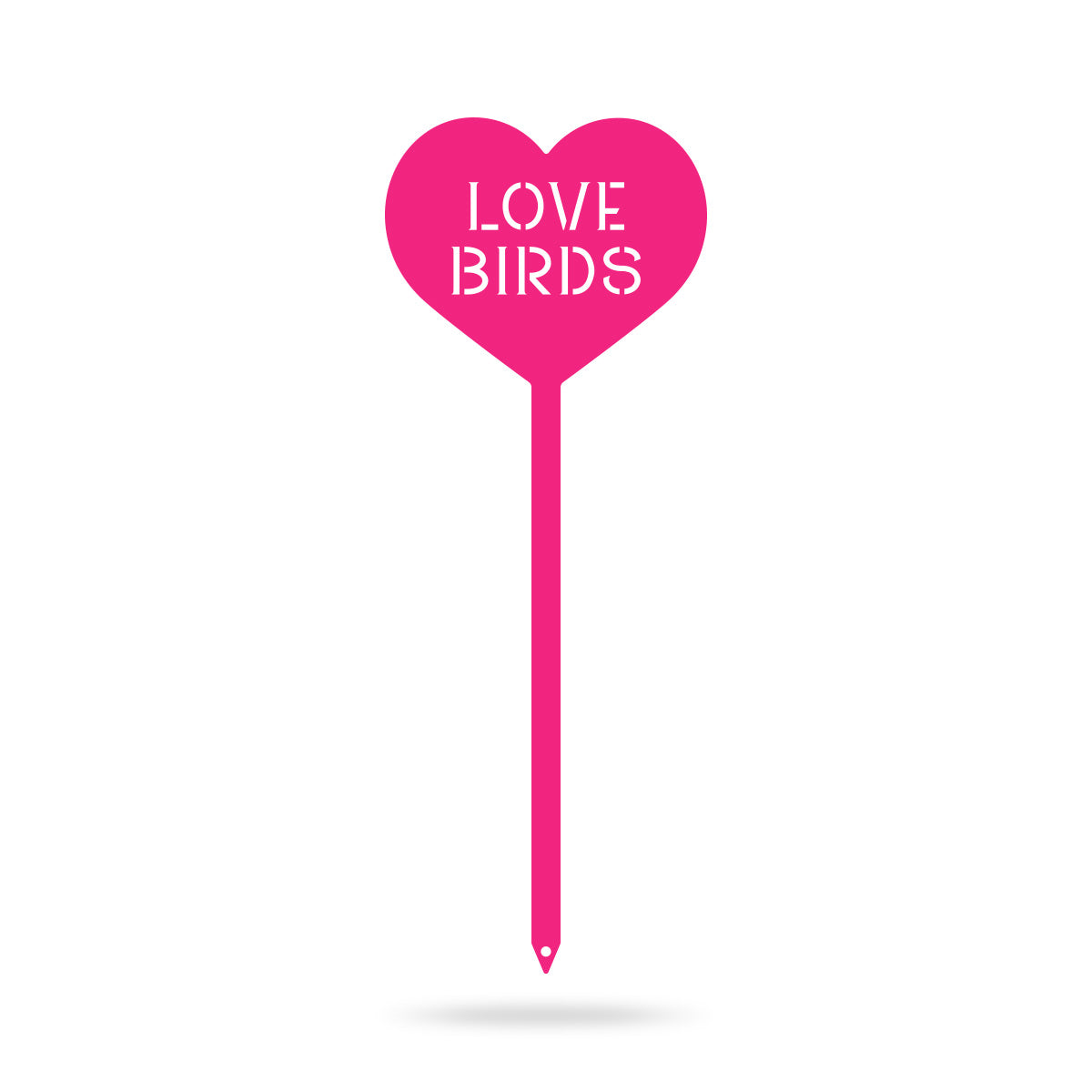 Heart Message Garden Stakes – Fun & Romantic Yard Decor