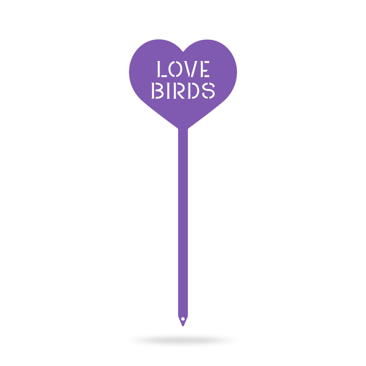 Heart Message Garden Stakes – Fun & Romantic Yard Decor