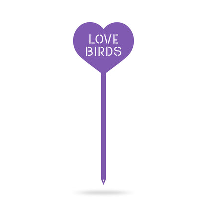 Heart Message Garden Stakes – Fun & Romantic Yard Decor