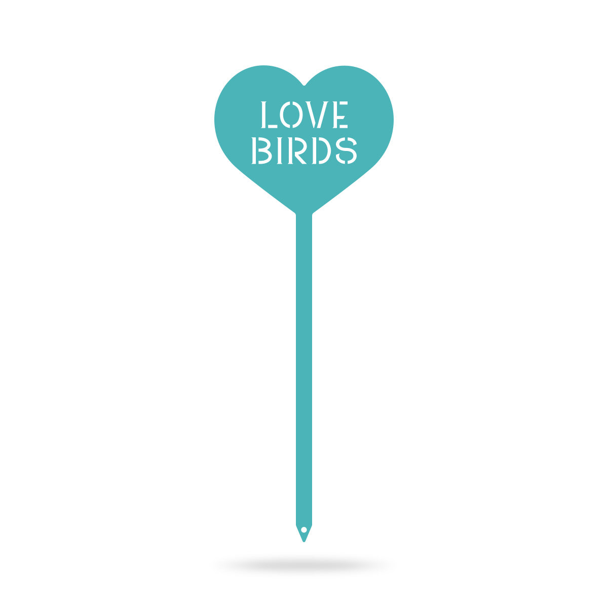 Heart Message Garden Stakes – Fun & Romantic Yard Decor