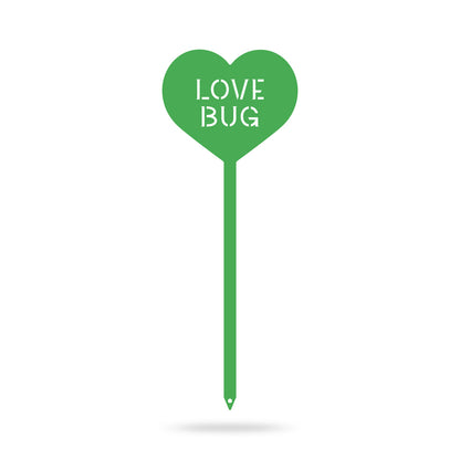 Heart Message Garden Stakes – Fun & Romantic Yard Decor
