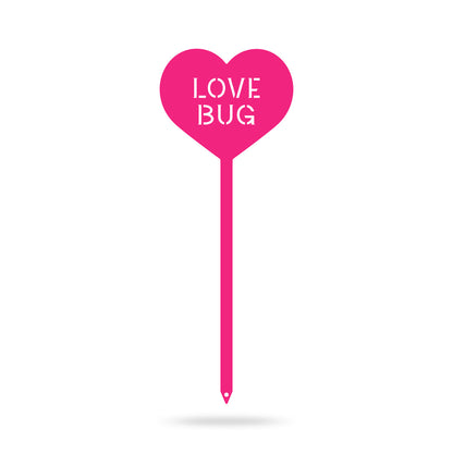 Heart Message Garden Stakes – Fun & Romantic Yard Decor