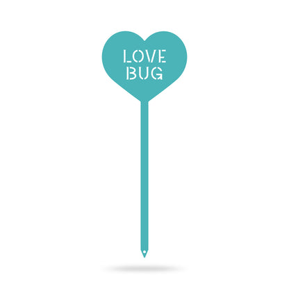Heart Message Garden Stakes – Fun & Romantic Yard Decor