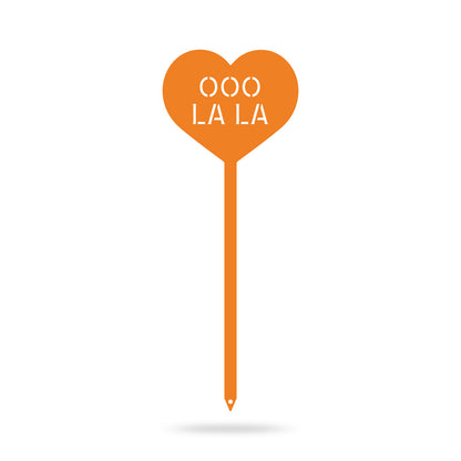 Heart Message Garden Stakes – Fun & Romantic Yard Decor