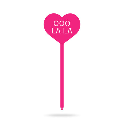 Heart Message Garden Stakes – Fun & Romantic Yard Decor