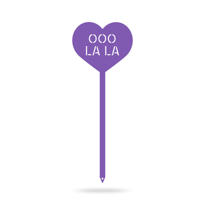 Heart Message Garden Stakes – Fun & Romantic Yard Decor