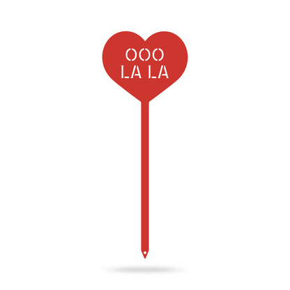 Heart Message Garden Stakes – Fun & Romantic Yard Decor