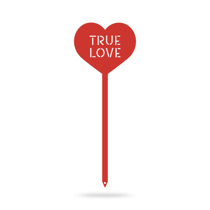 Heart Message Garden Stakes – Fun & Romantic Yard Decor