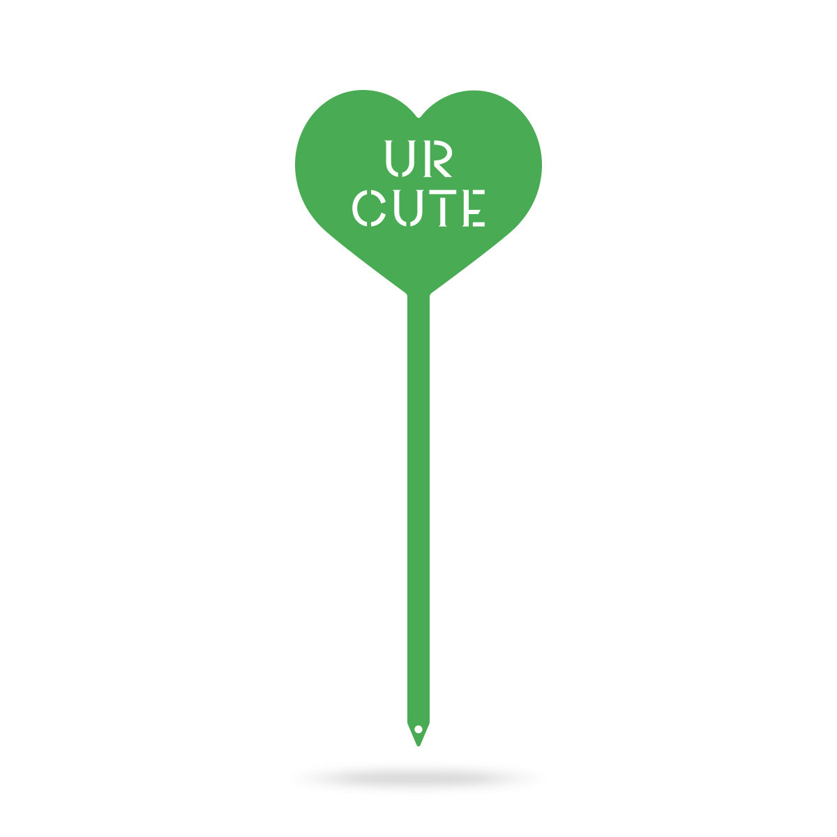 Heart Message Garden Stakes – Fun & Romantic Yard Decor