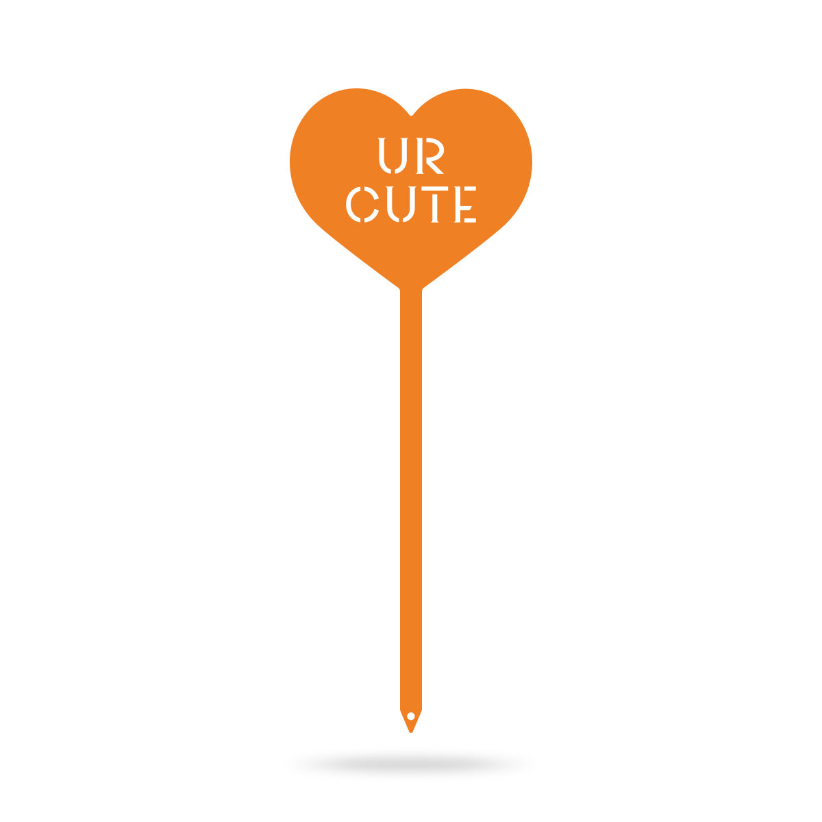 Heart Message Garden Stakes – Fun & Romantic Yard Decor