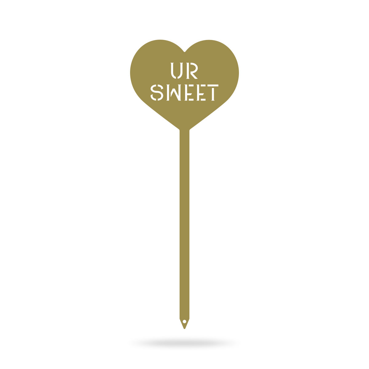 Heart Message Garden Stakes – Fun & Romantic Yard Decor