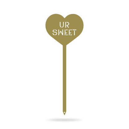 Heart Message Garden Stakes – Fun & Romantic Yard Decor
