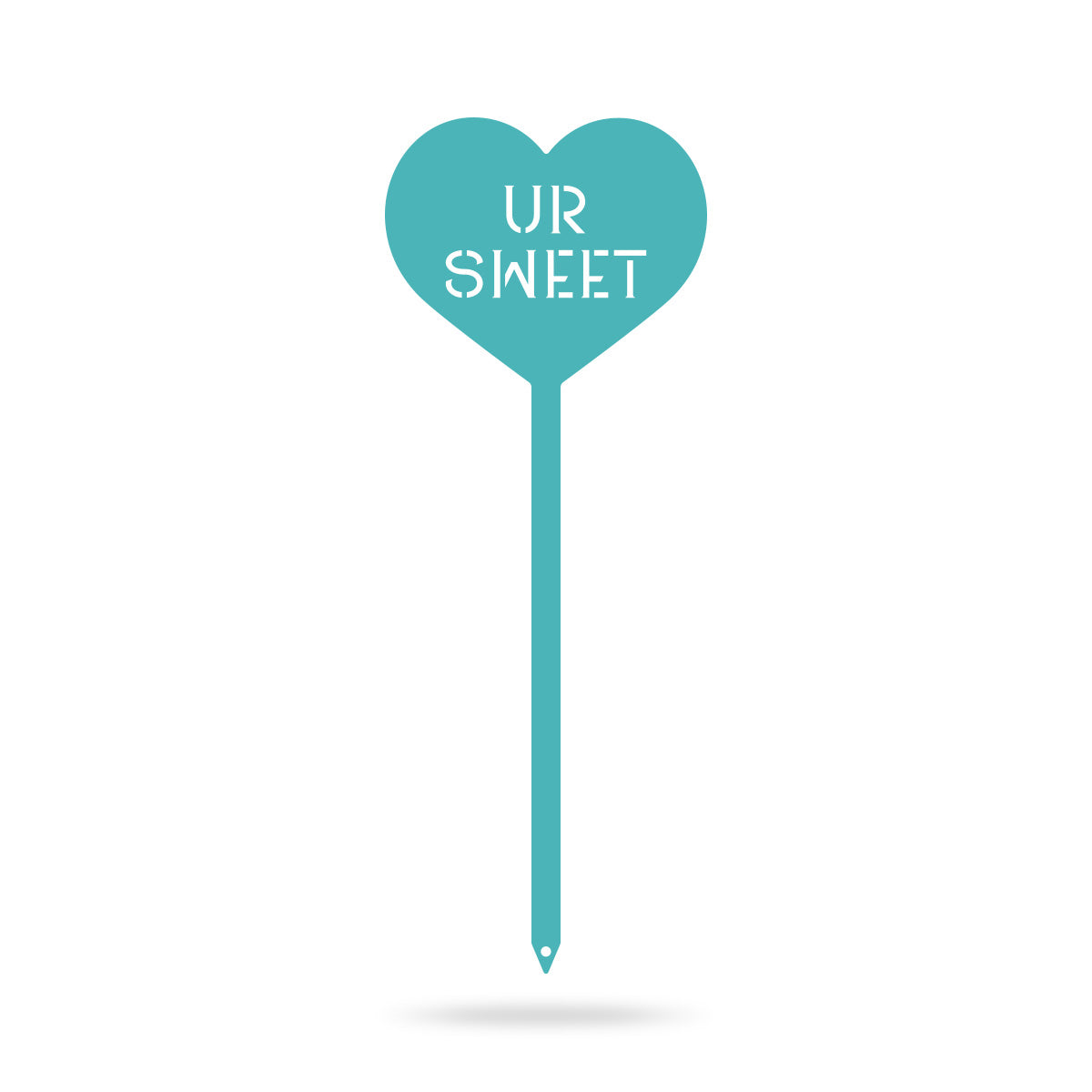 Heart Message Garden Stakes – Fun & Romantic Yard Decor