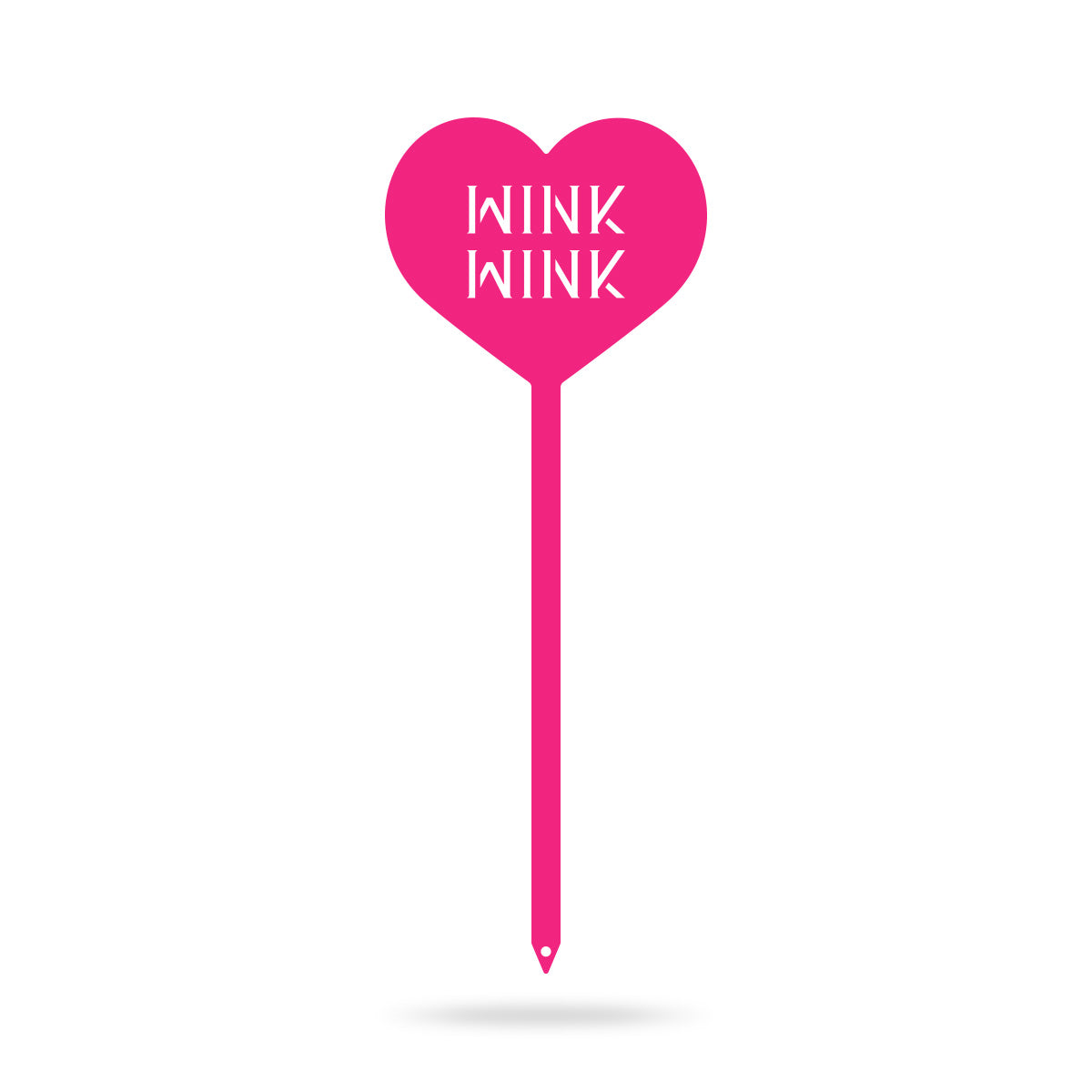 Heart Message Garden Stakes – Fun & Romantic Yard Decor