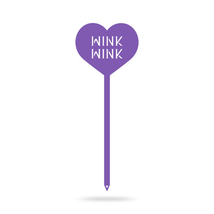 Heart Message Garden Stakes – Fun & Romantic Yard Decor