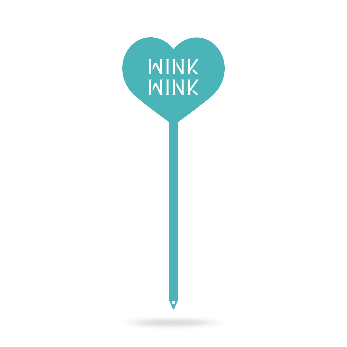 Heart Message Garden Stakes – Fun & Romantic Yard Decor