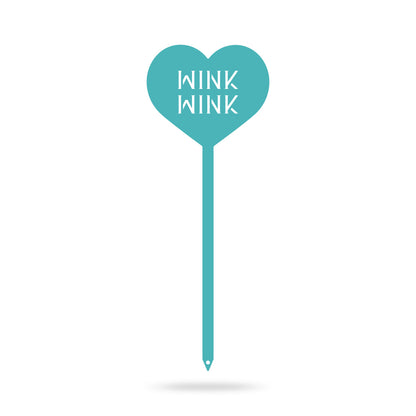 Heart Message Garden Stakes – Fun & Romantic Yard Decor