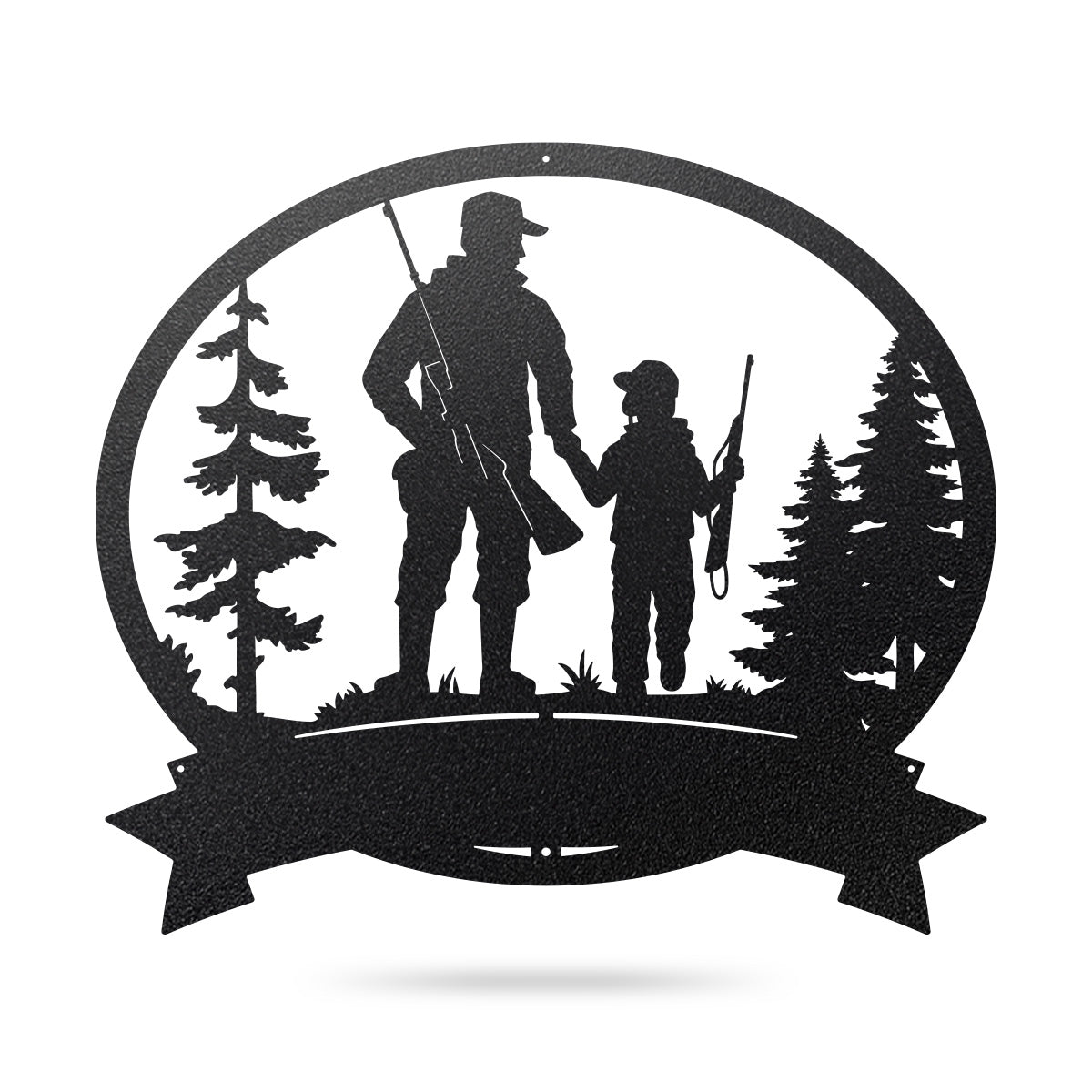Generation Hunting Monogram 16" x 18" / Black - RealSteel Center
